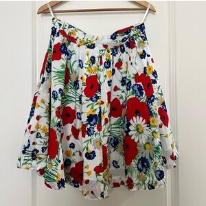 Trashy Diva Gathered Mini Skirt Wildflowers